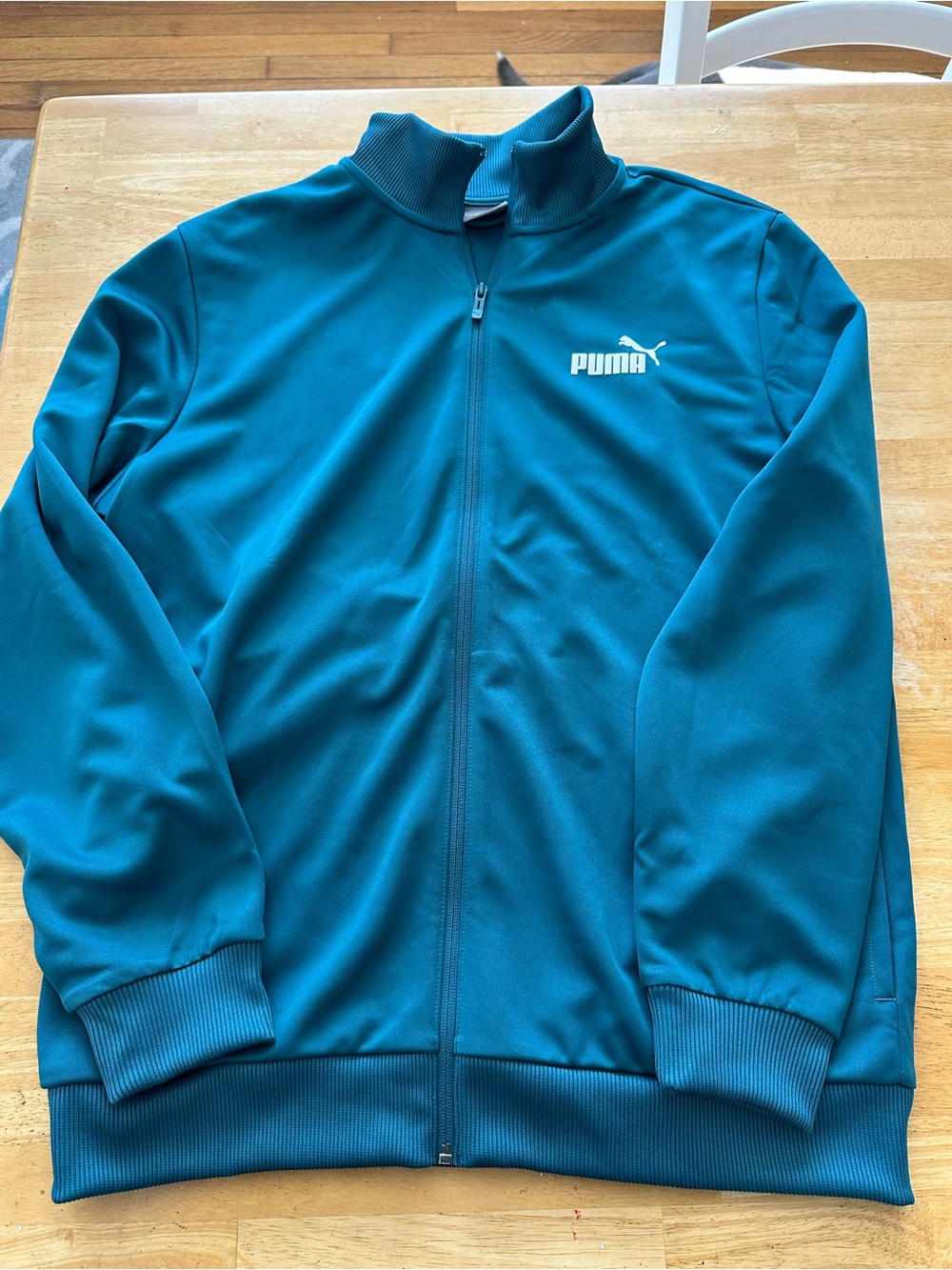 Puma men’s track jacket large